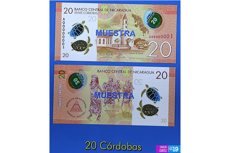 Banco Central de Nicaragua circulará nuevos billetes
