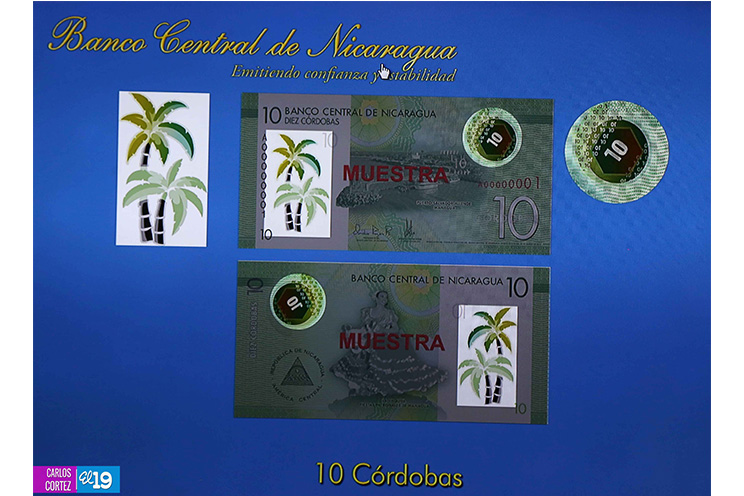Banco Central de Nicaragua circulará nuevos billetes