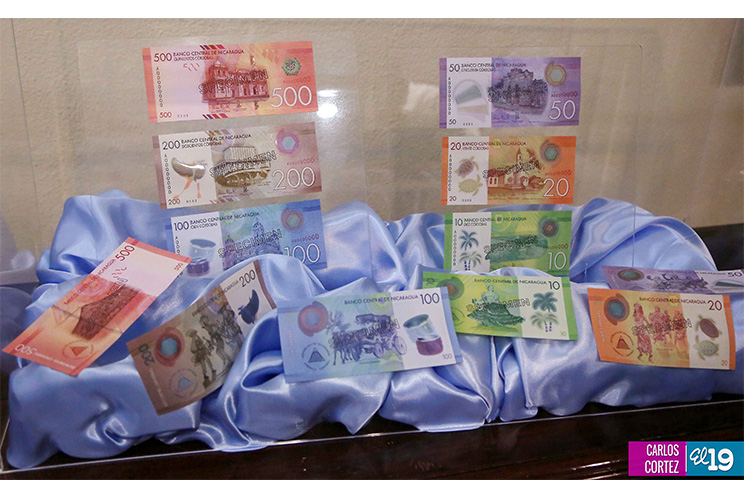 Banco Central de Nicaragua circulará nuevos billetes