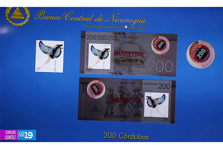 Banco Central de Nicaragua circulará nuevos billetes