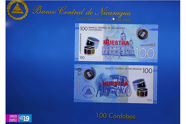 Banco Central de Nicaragua circulará nuevos billetes