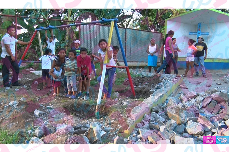 Alcaldía de Catarina restituirá parque en el Barrio Cruz de Mayo ante demanda de sus habitantes