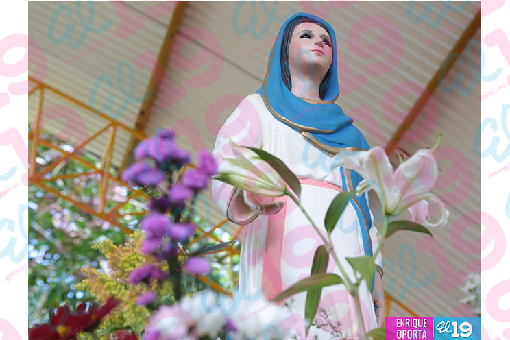 Fieles católicos celebran 35 años de la Quinta Aparición de la Virgen de Cuapa