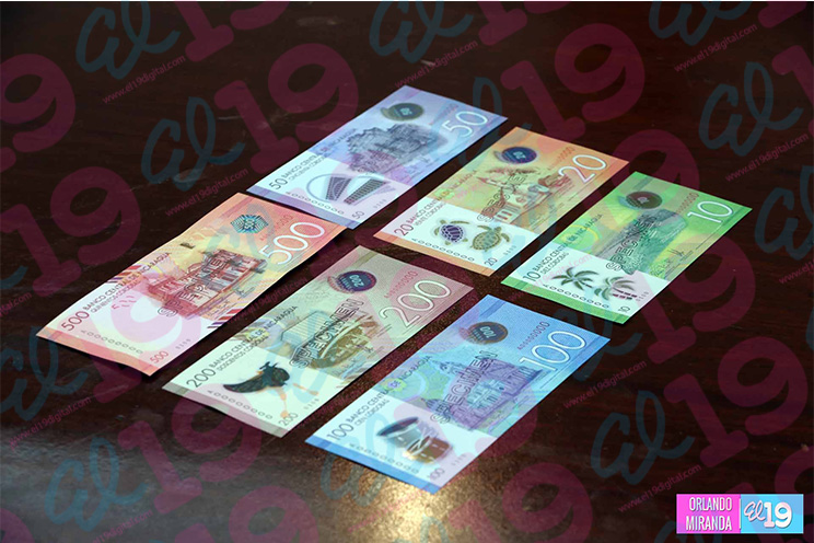 Nuevos billetes cuentan con todos los estándares de seguridad