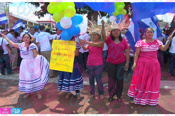 Juventud Sandinista conmemora Día de la Mujer Rural y semana de la Resistencia Indígena