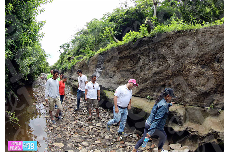 Petroglifos de Cailagua, vistazo al pasado en las laderas de la laguna de Masaya