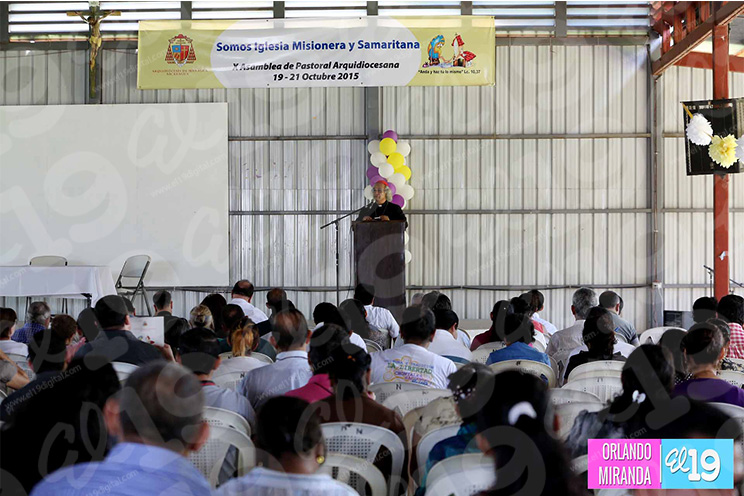 Cardenal Brenes preside inicio de la X Asamblea de Pastoral Arquidiocesana