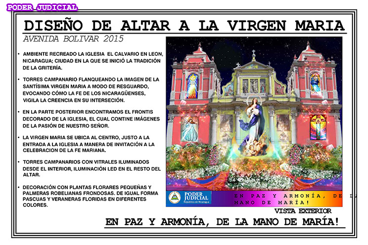 Altares a la Purísima exhibirán tradición, gastronomía y religiosidad popular nicaragüense