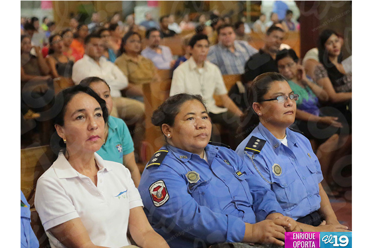 Iglesia Católica y Policía Nacional elevan sus plegarias para evitar accidentes de tránsito
