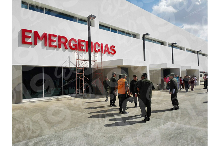 Hospital Militar desarrolla simulacro ante terremoto e incendios estructurales