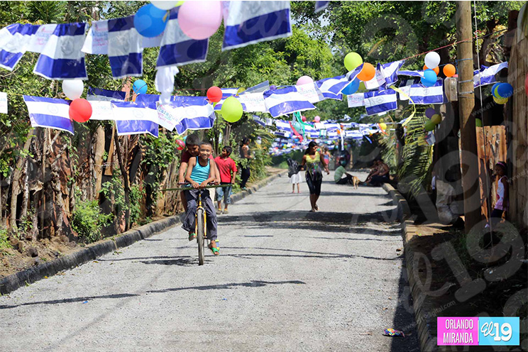 Invur y Alcaldía de Masaya inauguran importantes obras de desarrollo en el barrio Nuevo Amanecer