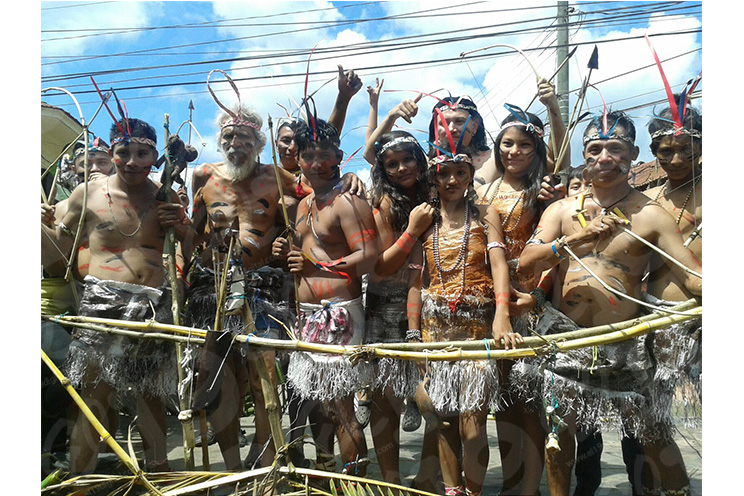 El Gran Torovenado del Pueblo recorre calles de Masaya
