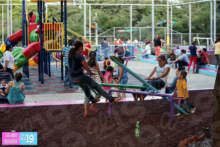 Lo que antes era un parque oxidado se convierte en un atractivo centro de diversiones de Managua