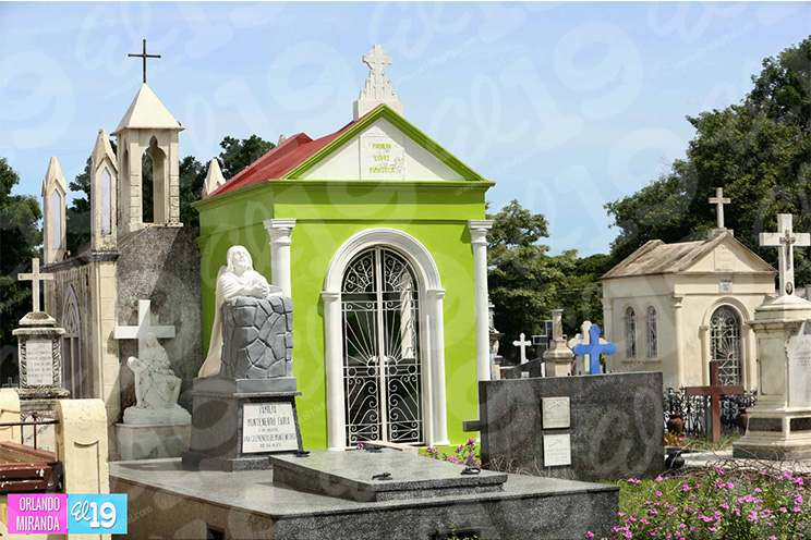 Cementerio General de Managua se prepara para el Día de los Fieles Difuntos