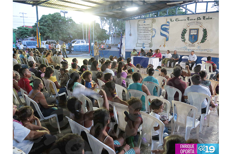 Realizan cabildo para consultar el presupuesto municipal en el Distrito VI