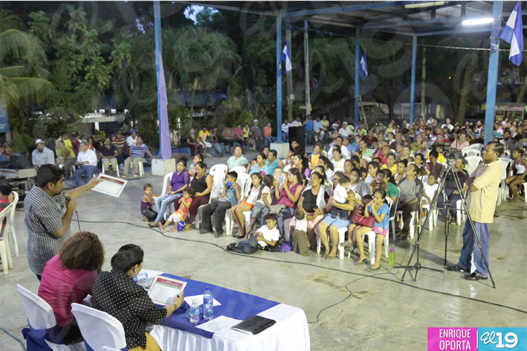 Realizan cabildo para consultar el presupuesto municipal en el Distrito VI