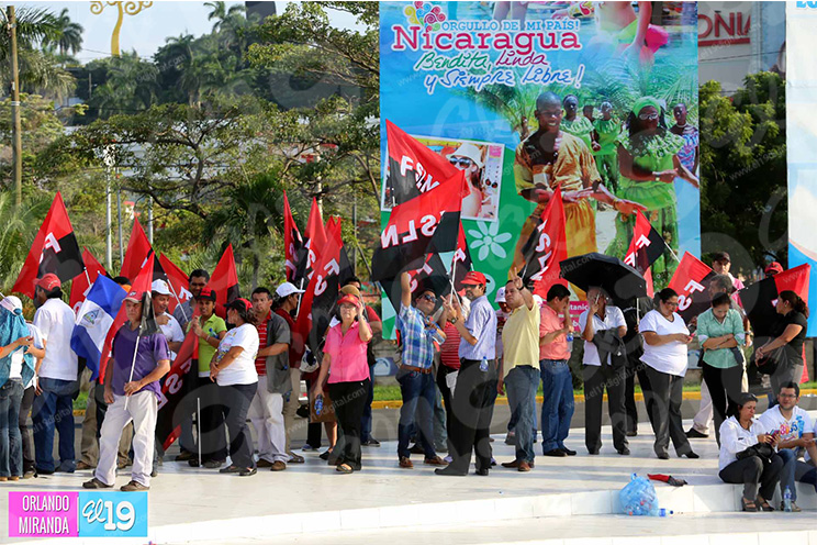 Familias nicaragüenses listas para Caminata Trabajo y Paz… Unida, Nicaragua Triunfa!