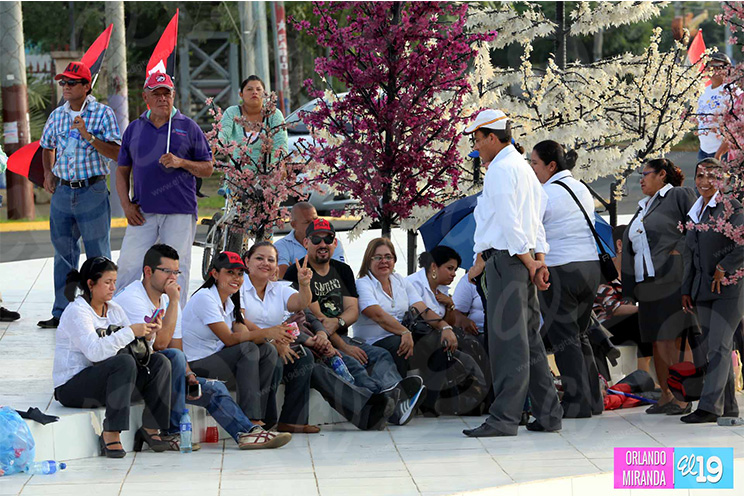 Familias nicaragüenses listas para Caminata Trabajo y Paz… Unida, Nicaragua Triunfa!