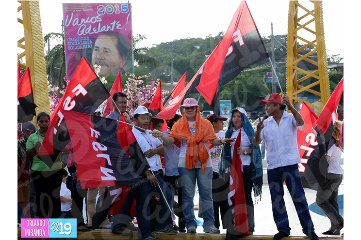 Familias nicaragüenses listas para Caminata Trabajo y Paz… Unida, Nicaragua Triunfa!