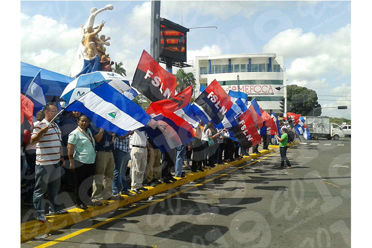Familias nicaragüenses listas para Caminata Trabajo y Paz… Unida, Nicaragua Triunfa!