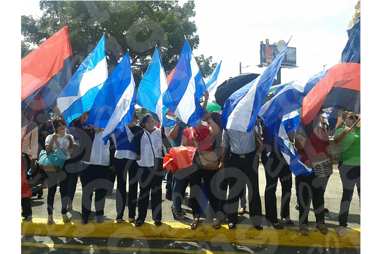 Familias nicaragüenses listas para Caminata Trabajo y Paz… Unida, Nicaragua Triunfa!