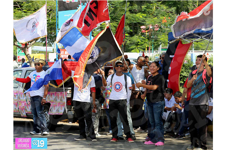 Nicaragua vive una verdadera fiesta por el Trabajo y la Paz