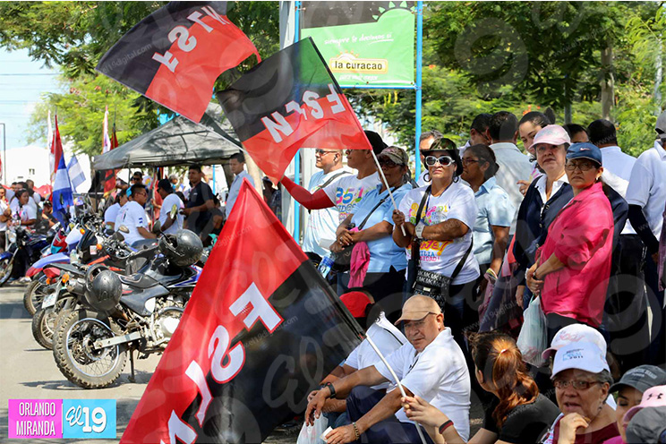 Nicaragua vive una verdadera fiesta por el Trabajo y la Paz