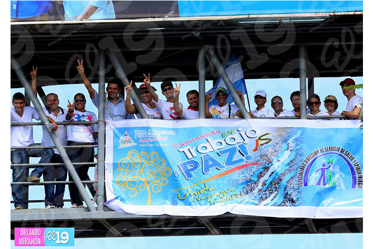 Nicaragua vive una verdadera fiesta por el Trabajo y la Paz