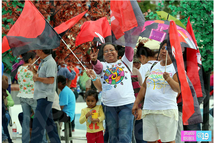 Nicaragua vive una verdadera fiesta por el Trabajo y la Paz