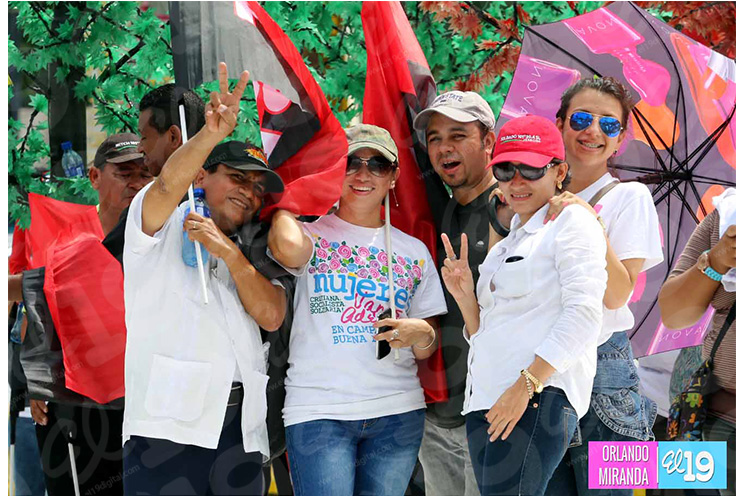 Nicaragua vive una verdadera fiesta por el Trabajo y la Paz
