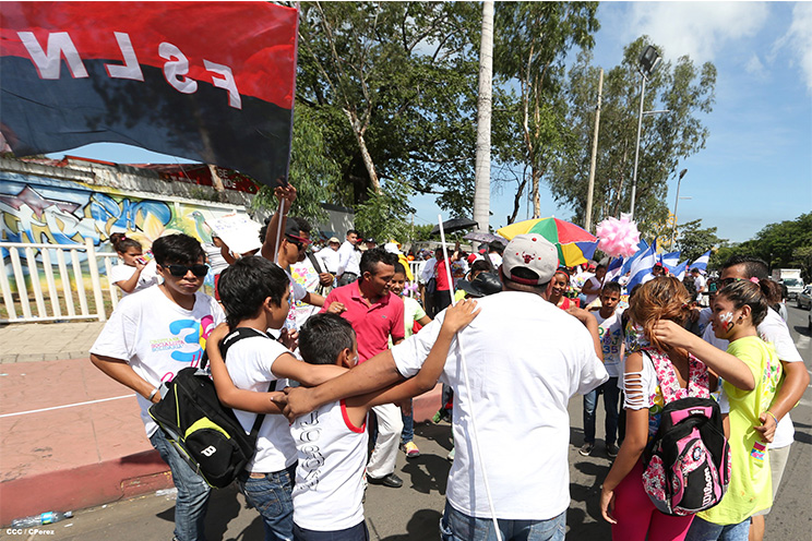 Nicaragua vive una verdadera fiesta por el Trabajo y la Paz
