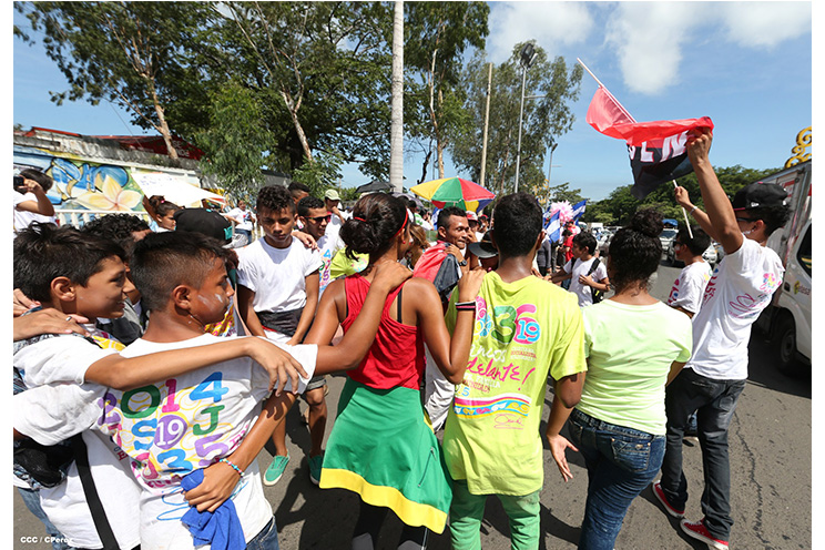 Nicaragua vive una verdadera fiesta por el Trabajo y la Paz