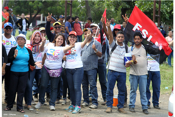 Nicaragua vive una verdadera fiesta por el Trabajo y la Paz