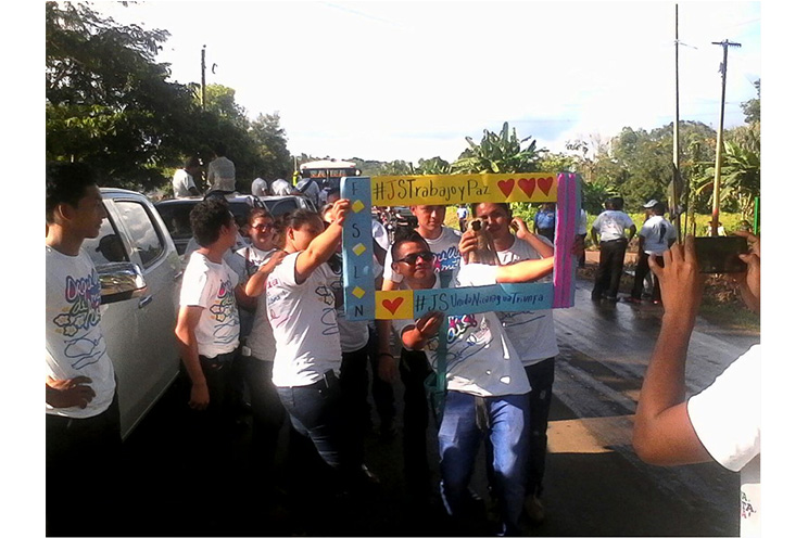 Municipios participaron con mucha alegría en Caminata por Trabajo y Paz… Unida, Nicaragua Triunfa!