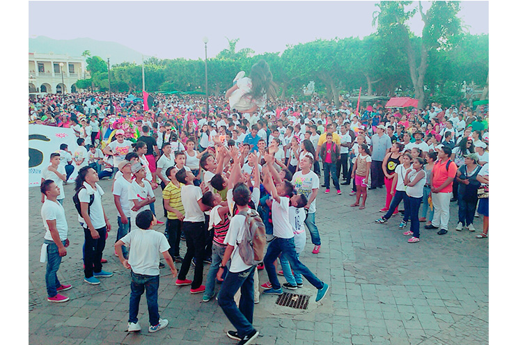 Municipios participaron con mucha alegría en Caminata por Trabajo y Paz… Unida, Nicaragua Triunfa!