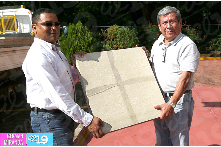 SINAPRED recibe donación solidaria de Plycem