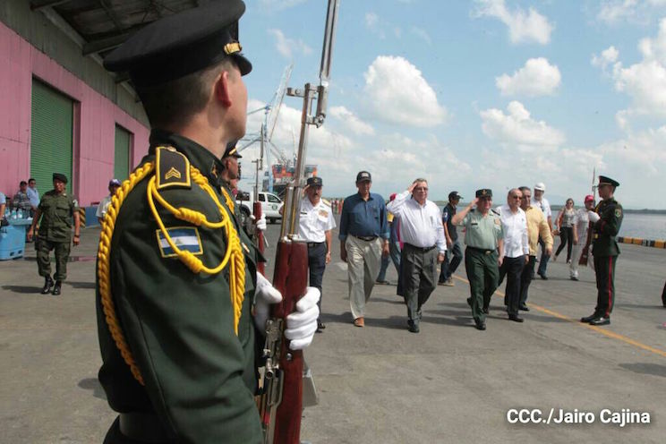 Buque Escuela de las Fuerzas Armadas Mexicanas visita Nicaragua