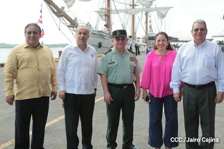 Buque Escuela de las Fuerzas Armadas Mexicanas visita Nicaragua