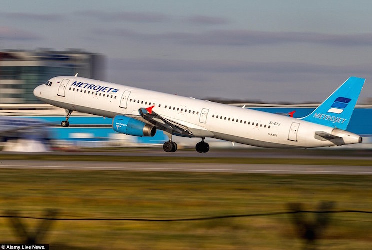 Avión ruso con 224 personas a bordo se estrella en Egipto: no hay sobrevivientes