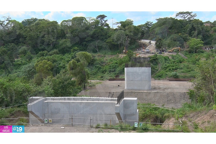 Avanza construcción de Puente Paso Real hacia el Caribe Norte 