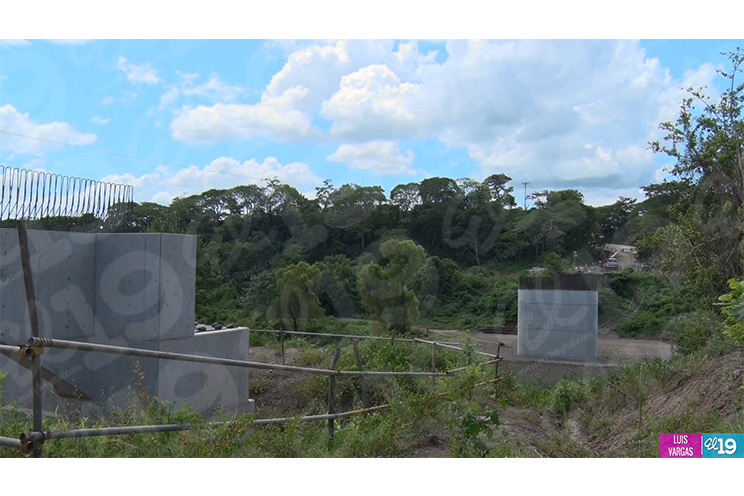 Avanza construcción de Puente Paso Real hacia el Caribe Norte 