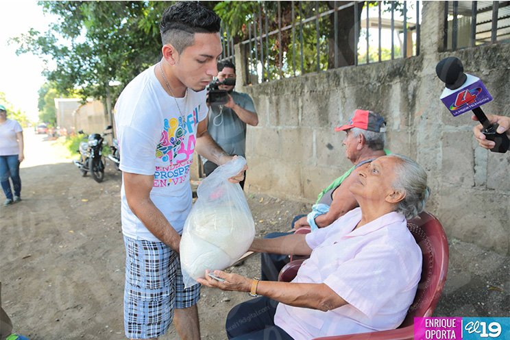 Gobierno Sandinista lleva seguridad alimentaria y nutricional a familias del Distrito VI
