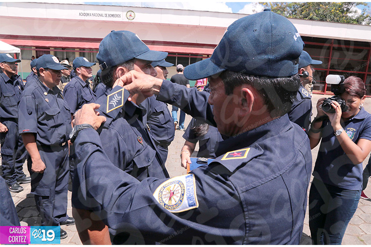 Dirección General de Bomberos celebra 36 años de fundación