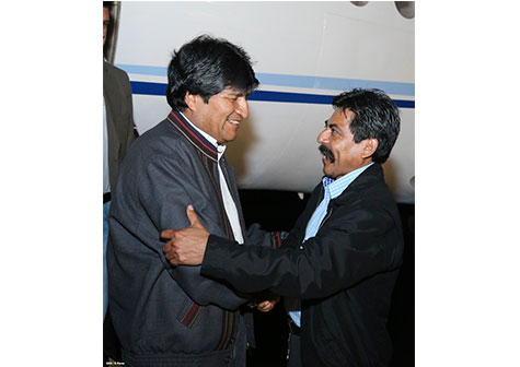 Evo Morales arriba a Nicaragua para participar en Cumbre Petrocaribe