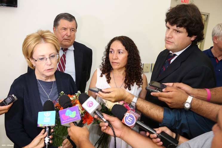 Visita Nicaragua Ministra de Salud de la Federación Rusa
