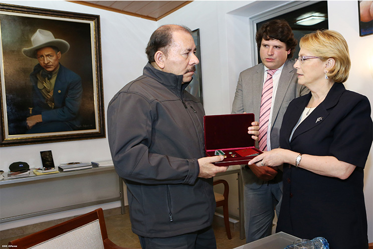 Presidente Daniel se reúne con delegación Rusa encabezada por Ministra de Salud Veronika Skvortsova