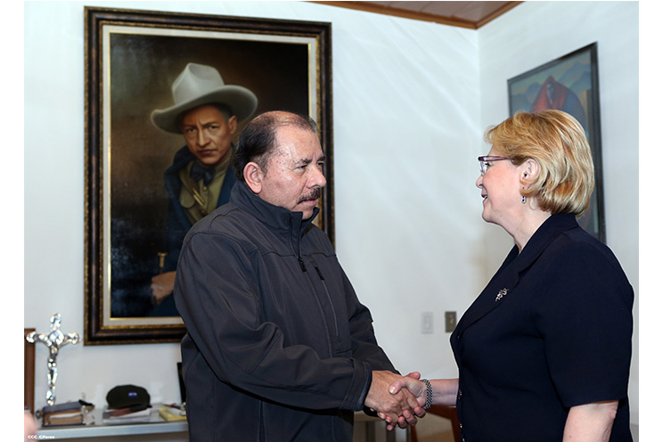 Presidente Daniel se reúne con delegación Rusa encabezada por Ministra de Salud Veronika Skvortsova