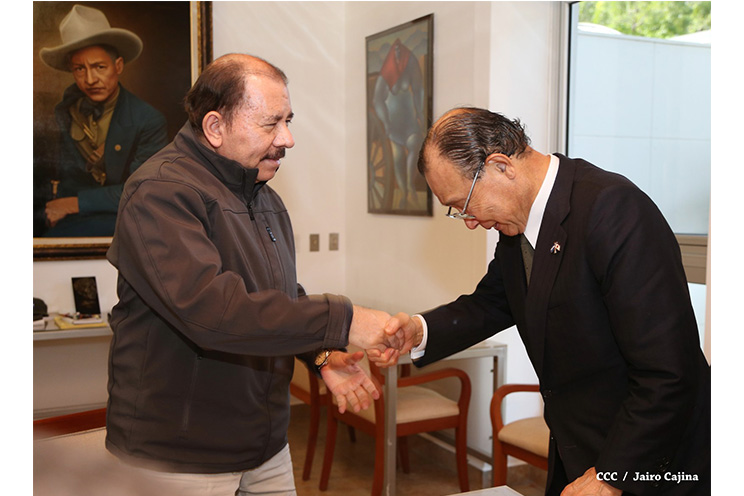 Presidente Daniel sostiene encuentro con representantes del grupo empresarial japonés Yazaki Corporation