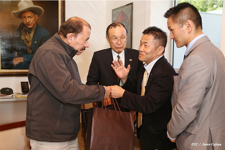 Presidente Daniel sostiene encuentro con representantes del grupo empresarial japonés Yazaki Corporation