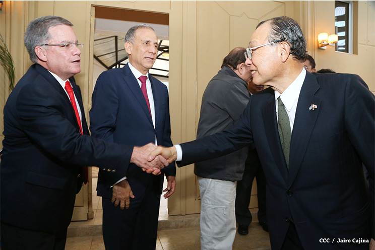Presidente Daniel sostiene encuentro con representantes del grupo empresarial japonés Yazaki Corporation
